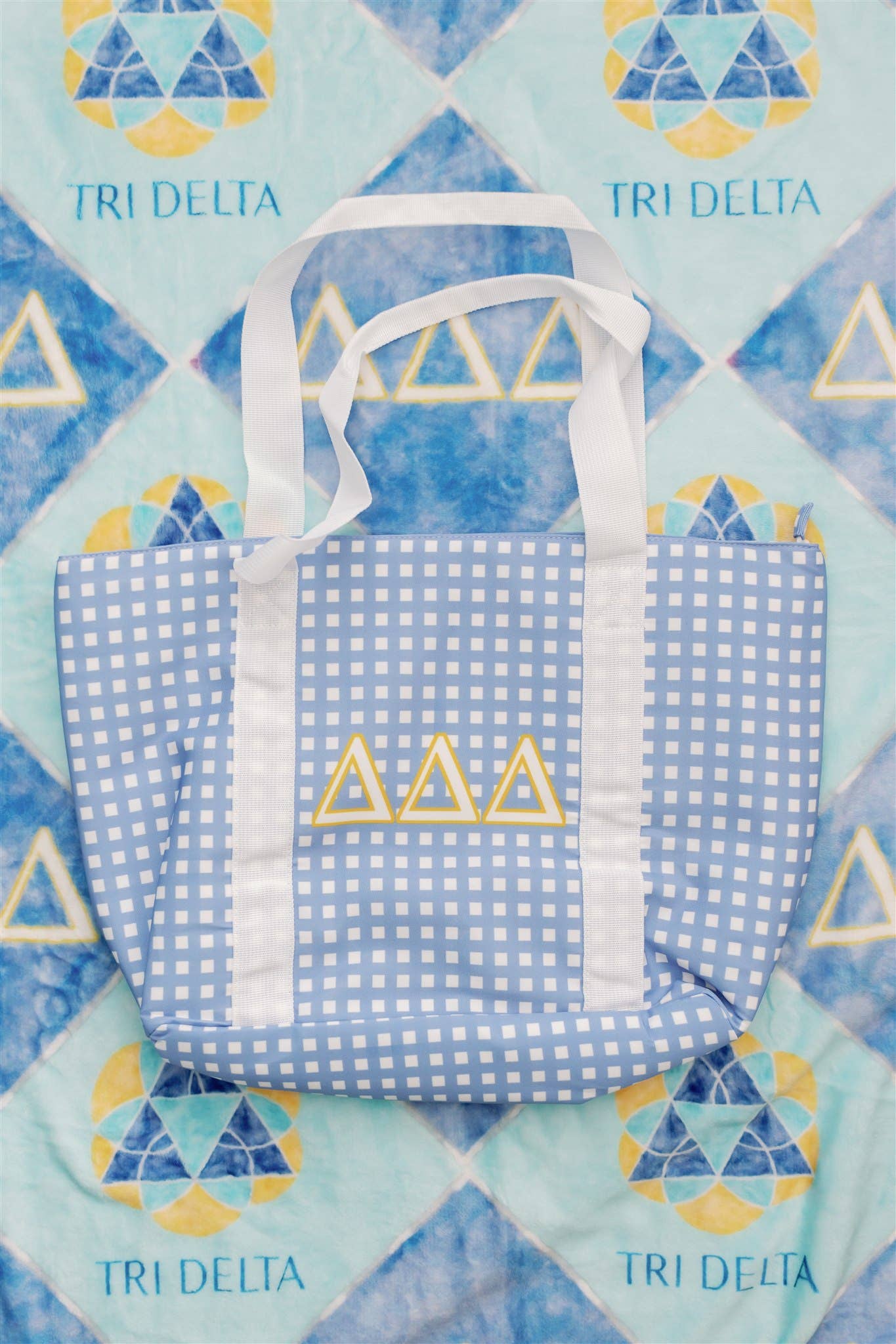 Delta Delta Delta (Tri Delta) Tote Bag, Sorority