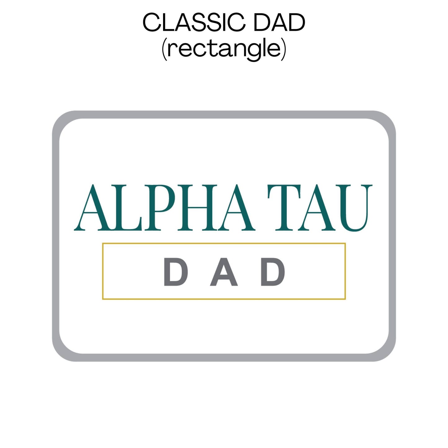 Sorority DAD Can Coolers Greek dad / Chi Omega / Slim