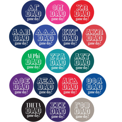 Sorority DAD Can Coolers : Greek dad / Chi Omega / Regular