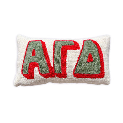 Sorority Hook Pillow: ALPHA OMICRON PI