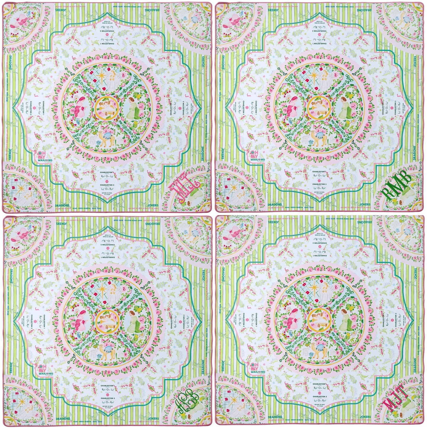 Silent Night Mahjong Mat