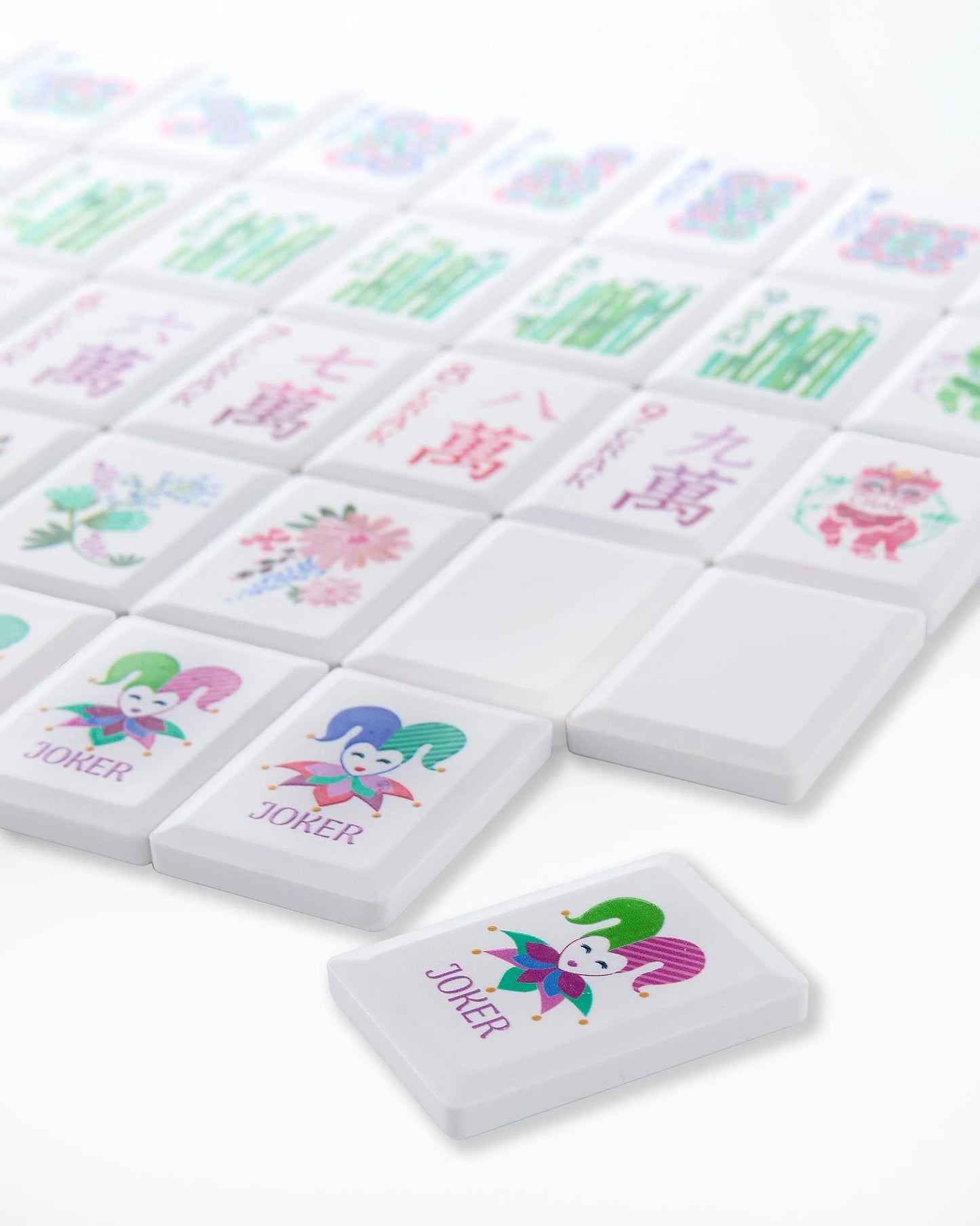 Jardin Debutante Mahjong Tile Set (Made for Kids)