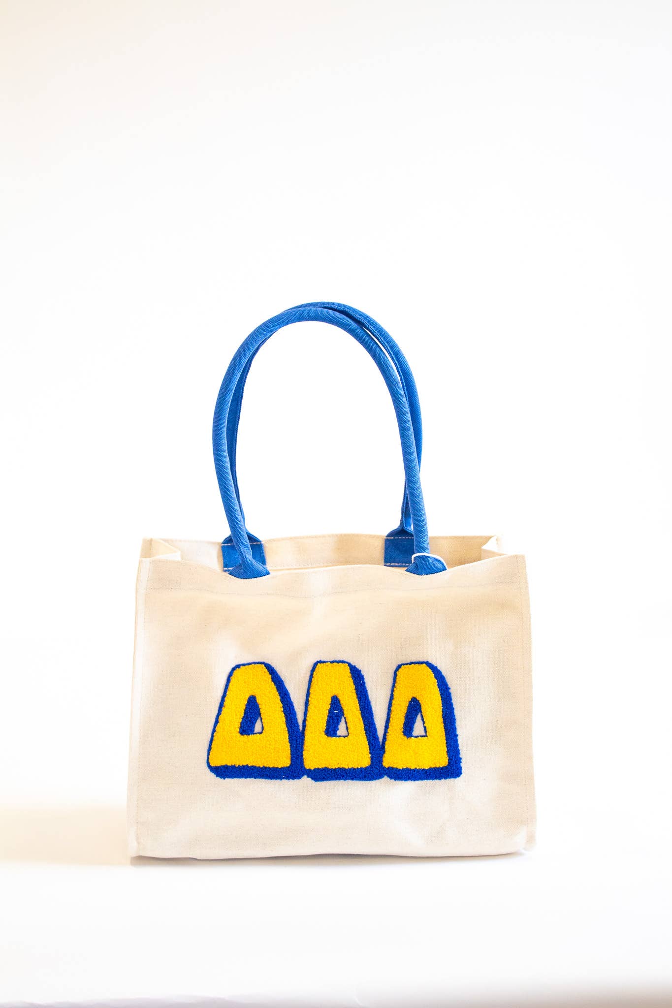 Delta Delta Delta Chenille Sorority Gift Tote