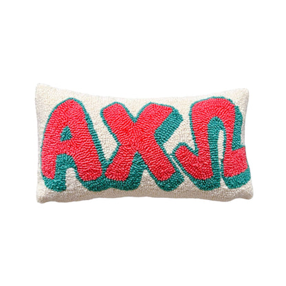Sorority Hook Pillow: CHI OMEGA