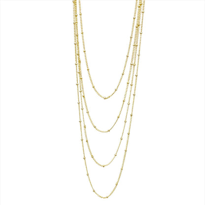 18k Gold Filled 1mm Satellite Chain Available in 16"