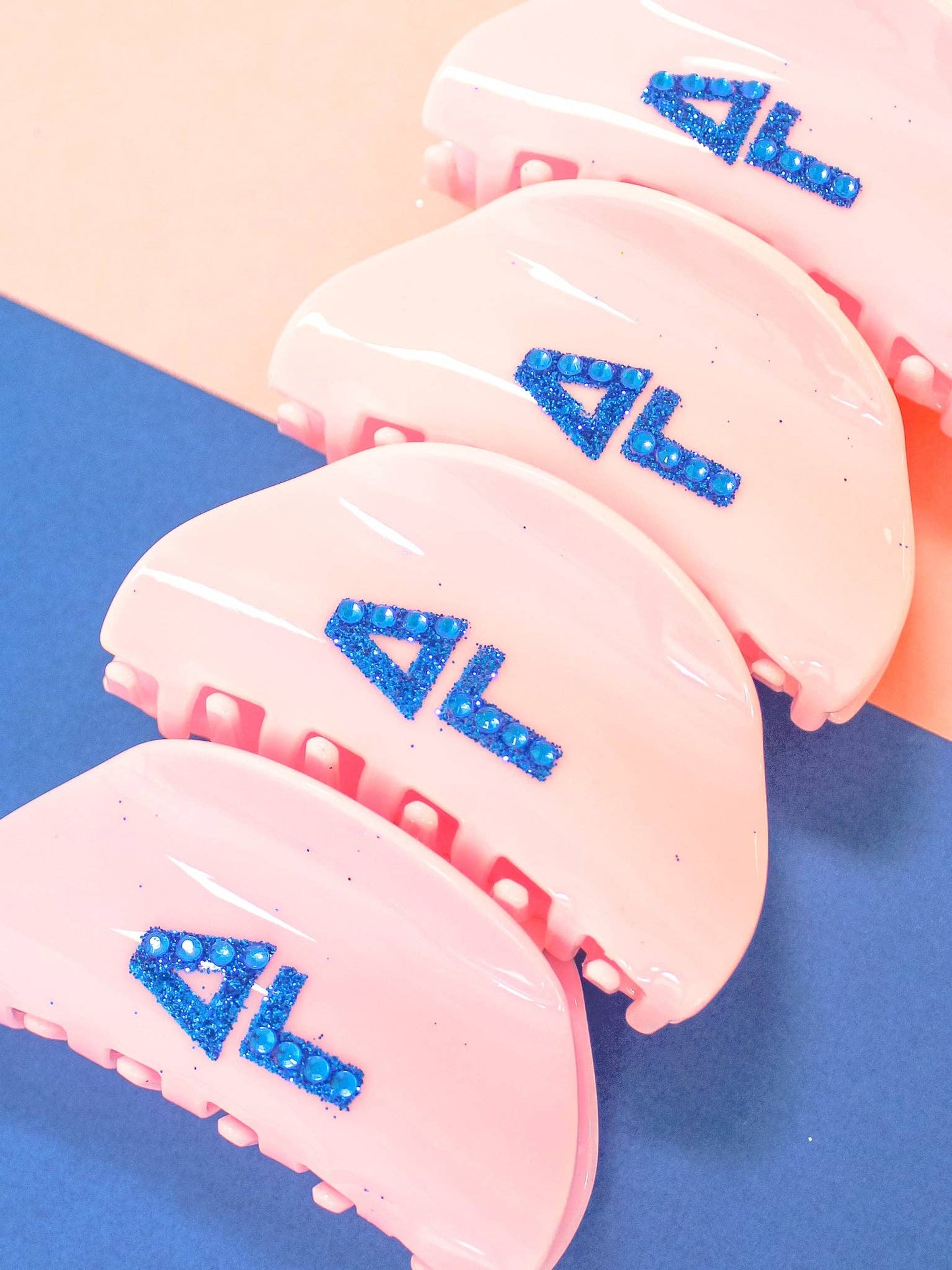 Girl On the Go Hair Claw Sorority Clip: ALPHA OMICRON PI