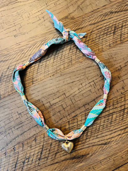 Tahiti Scarf Necklace