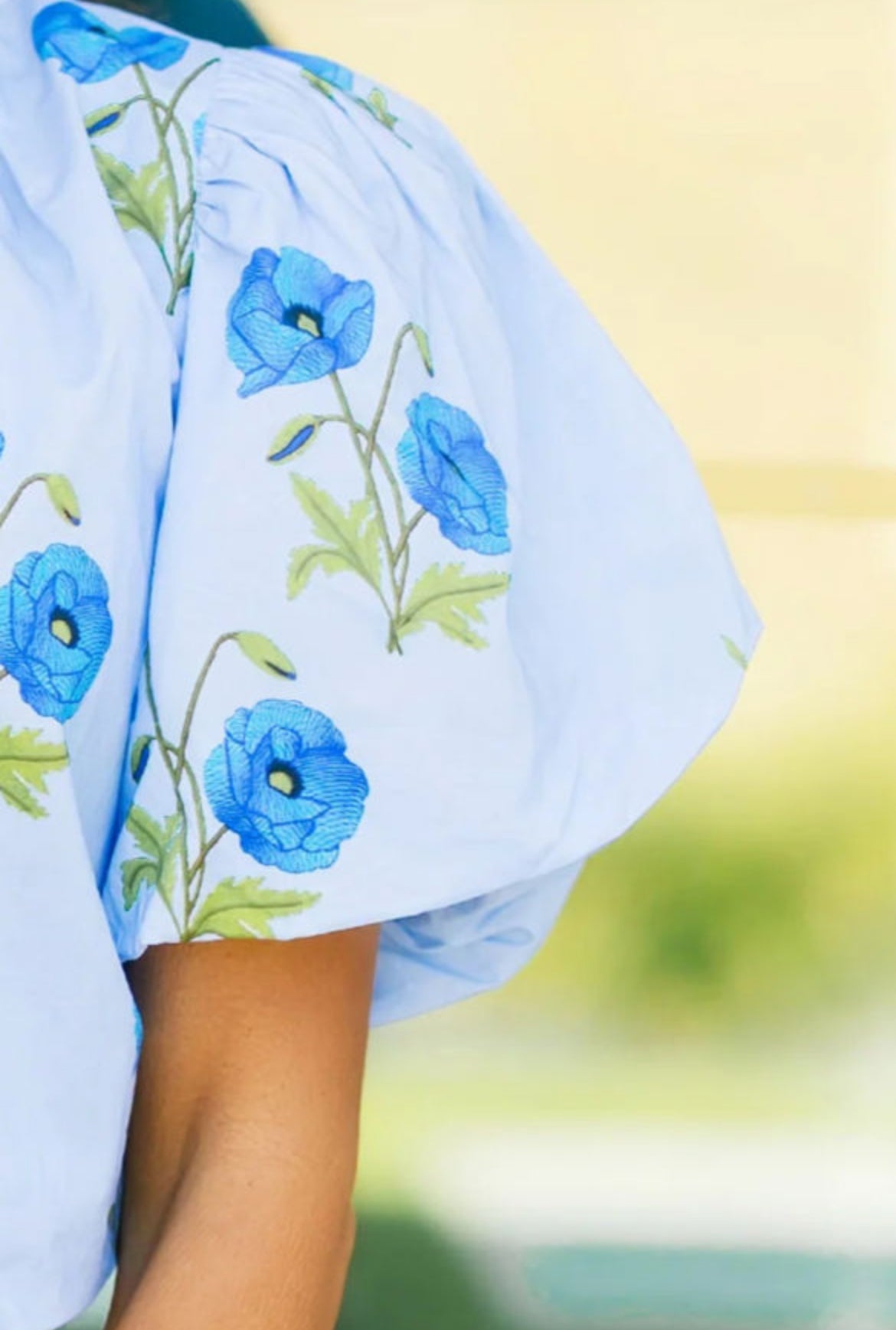 The Beth cotton blouse