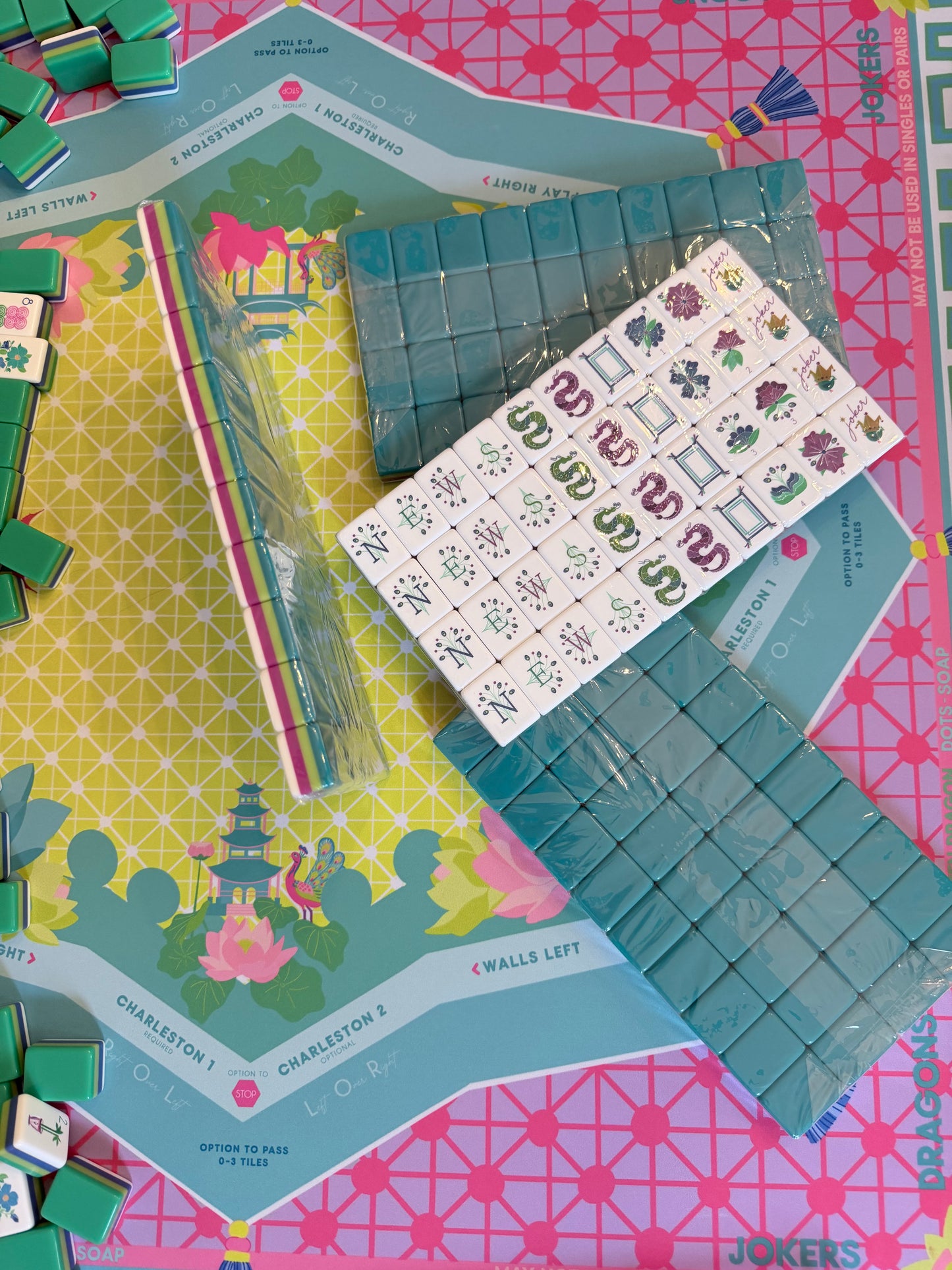 Lagoon Mahjong Tiles
