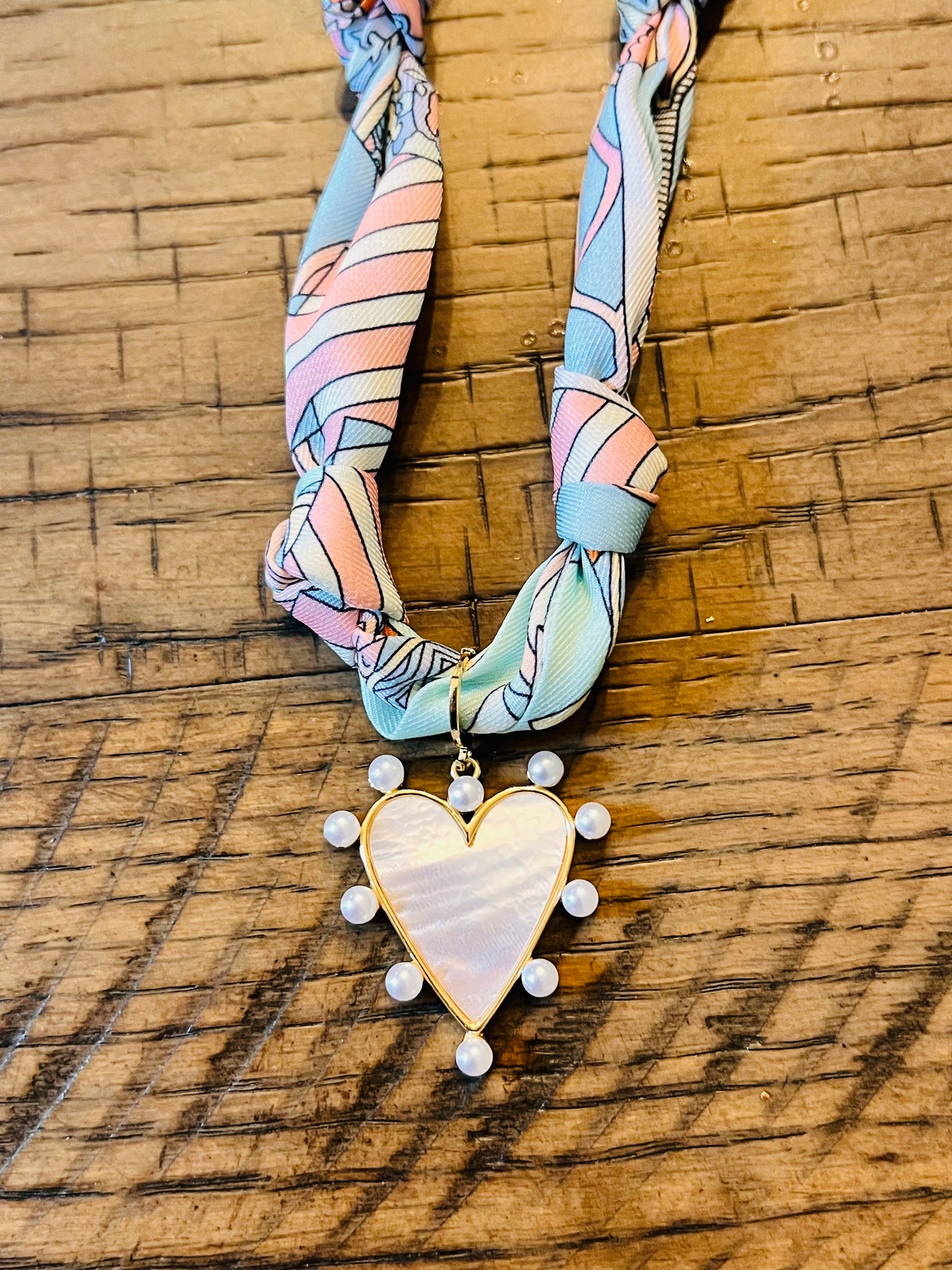 Costa Scarf Necklace