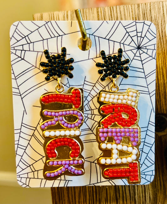 Trick or Treat earrings