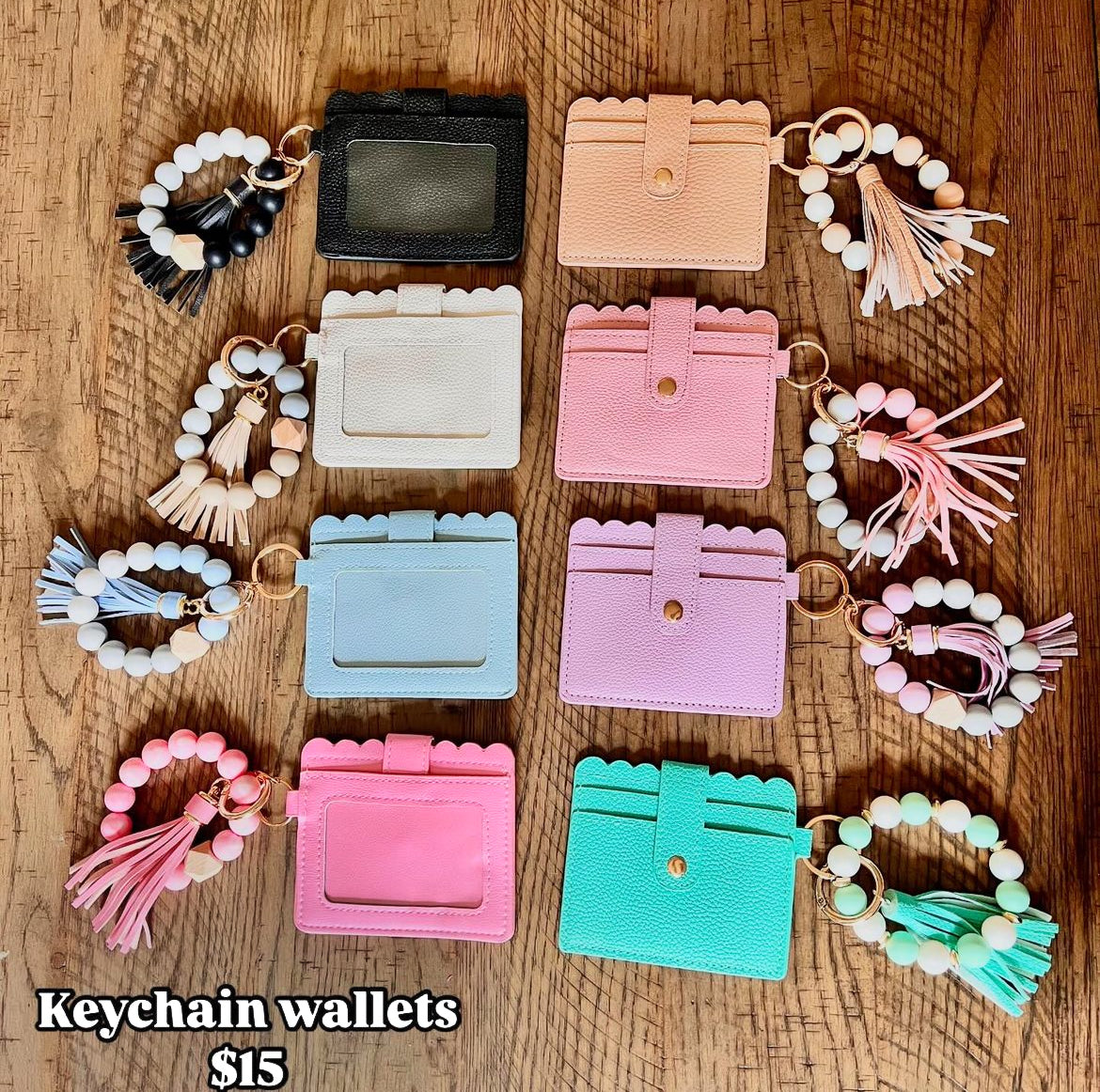 Keychain Wallet with bracelet