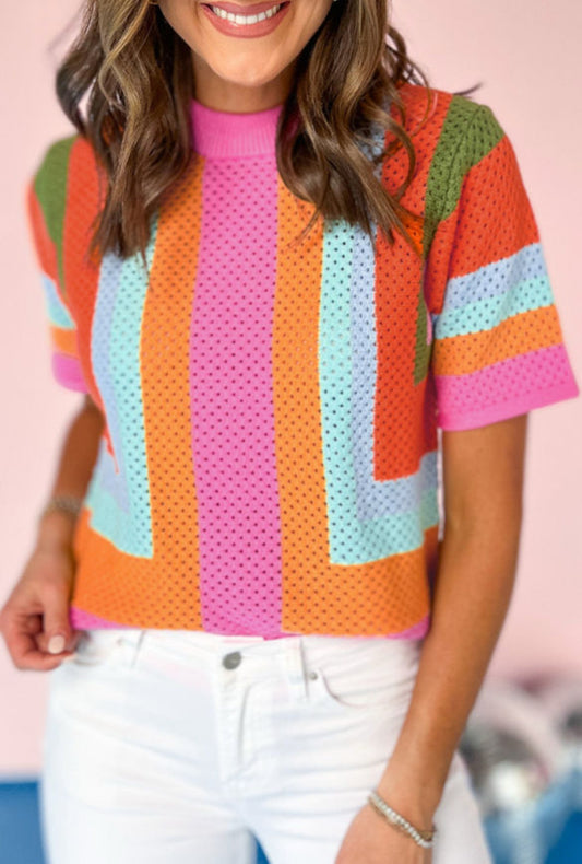 The Maggie Sweater blouse