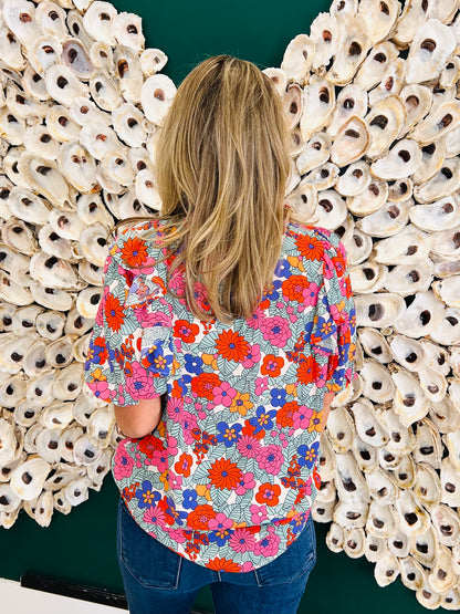 The Flora blouse