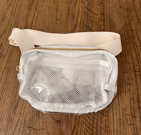 Clear purse Fanny Pack