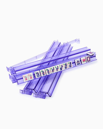 Lilac Mahjong Rack & Pusher Set