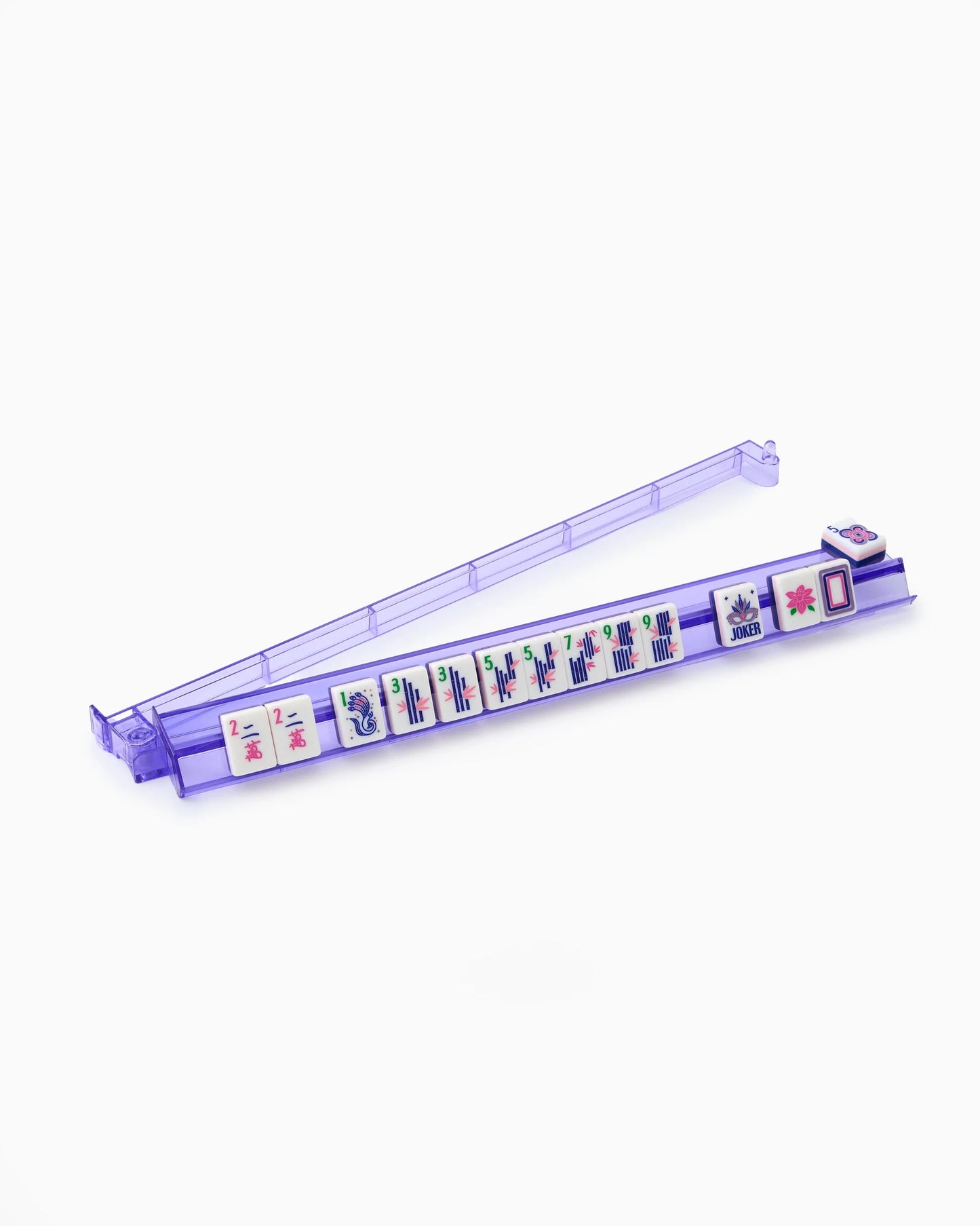 Lilac Mahjong Rack & Pusher Set