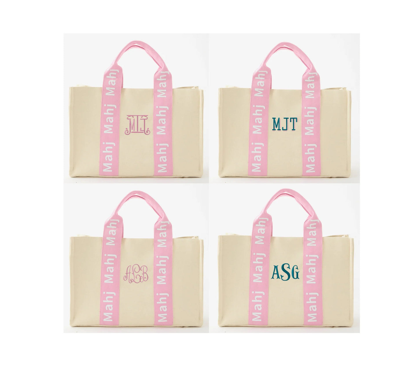 Mahj It All Bag - Light Pink