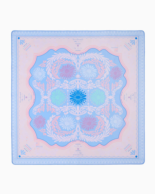 Periwinkle oh my mahjong mat