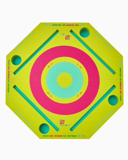 Lime Green Aqua Jong Floating Pool Mat