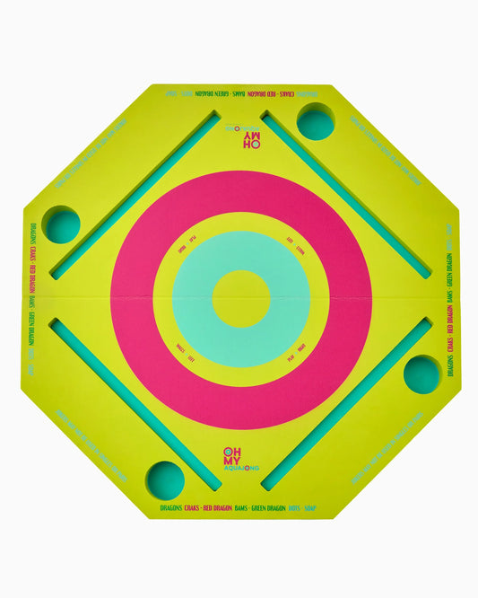 Lime Green Aqua Jong Floating Pool Mat