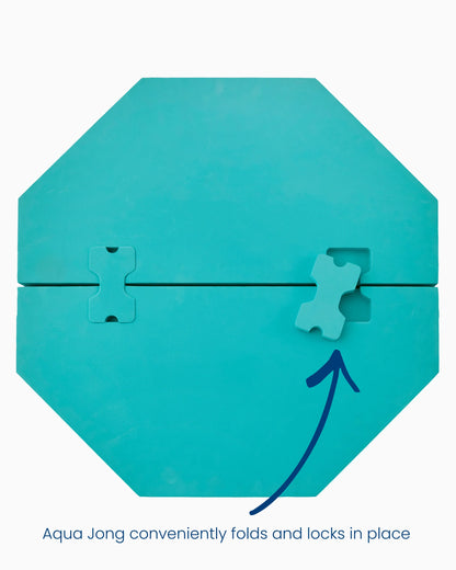 Lime Green Aqua Jong Floating Pool Mat