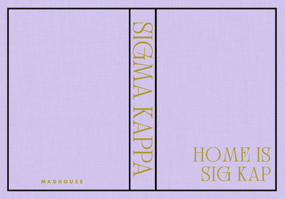 Sorority Keepsake Book Boxes 2026: Alpha Omicron Pi Pink