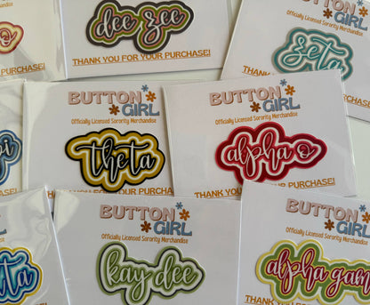 Phi Mu Sorority Decal