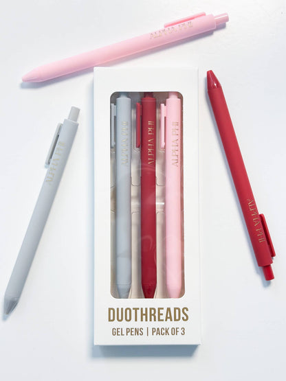 Lettered Luxe Sorority Pens: ALPHA GAMMA DELTA