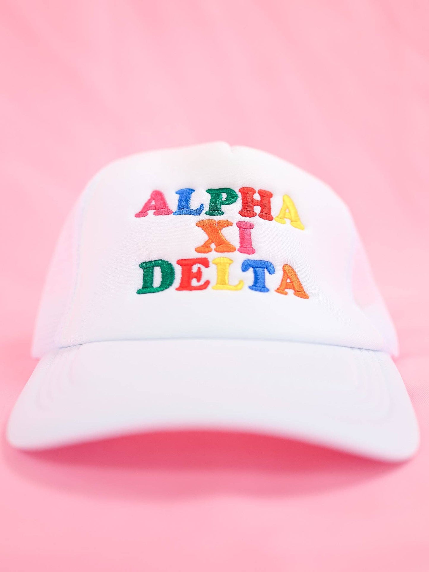 Sorority Fun Times Trucker Hat: PHI MU