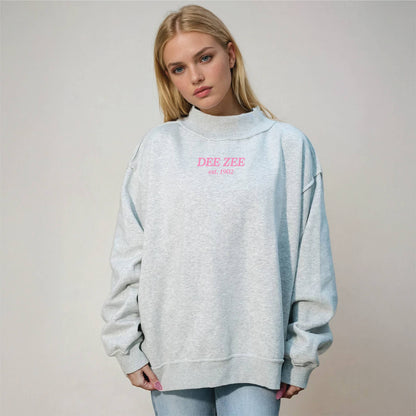 Sorority Chapter Mockneck Sweatshirt: Phi Mu