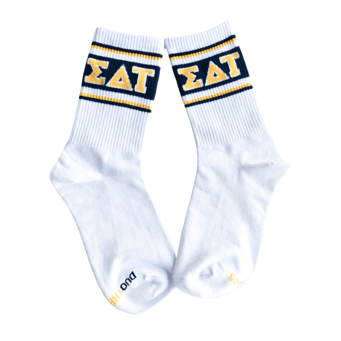 Sorority Socks: DELTA DELTA DELTA