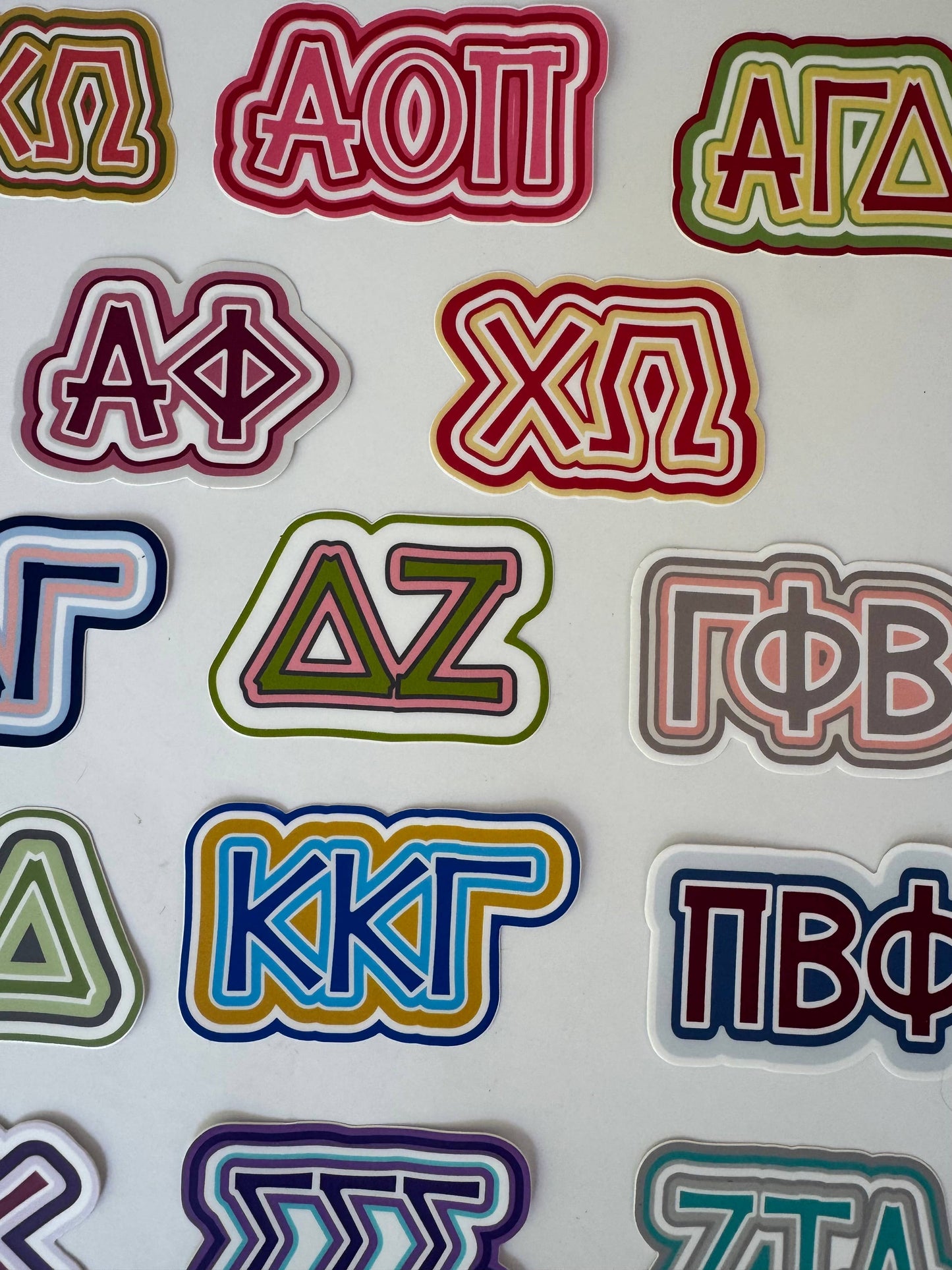 Chi Omega Sorority Decal