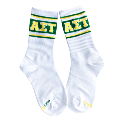 Sorority Socks: DELTA DELTA DELTA