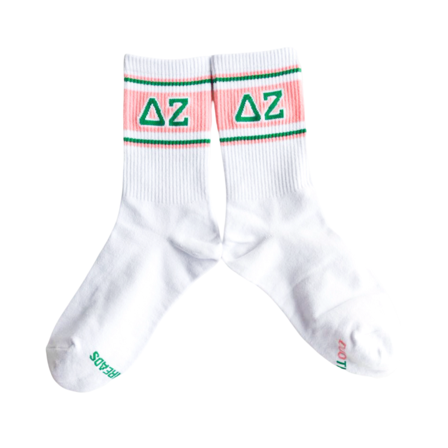 Sorority Socks: DELTA DELTA DELTA