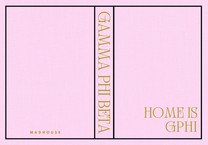 Sorority Keepsake Book Boxes 2026: Alpha Omicron Pi Pink