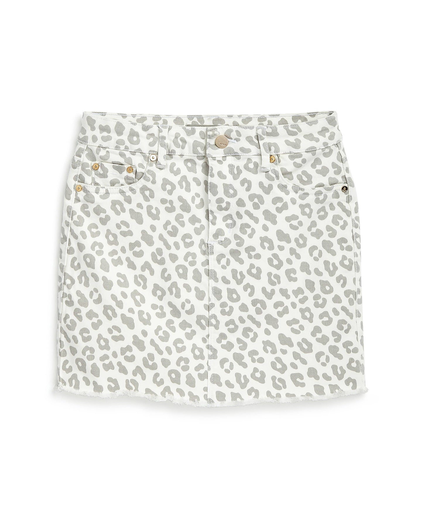 Tractr Girl - Leopard print mini skirt