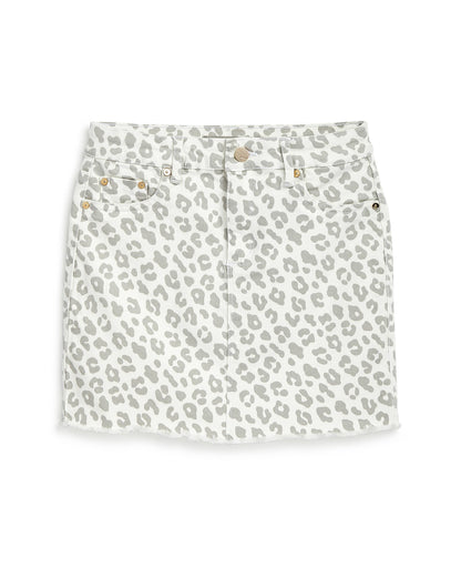 Tractr Girl - Leopard print mini skirt