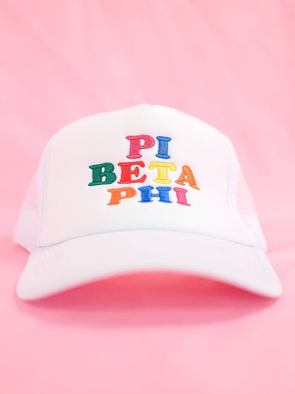 Sorority Fun Times Trucker Hat: KAPPA DELTA