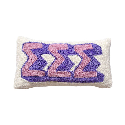 Sorority Hook Pillow: CHI OMEGA