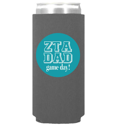 Sorority DAD Can Coolers : Greek dad / Chi Omega / Regular