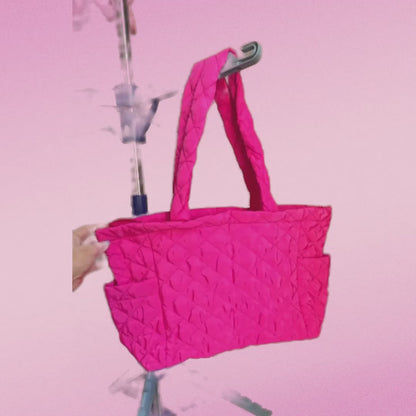 Hot Pink Tote Purse